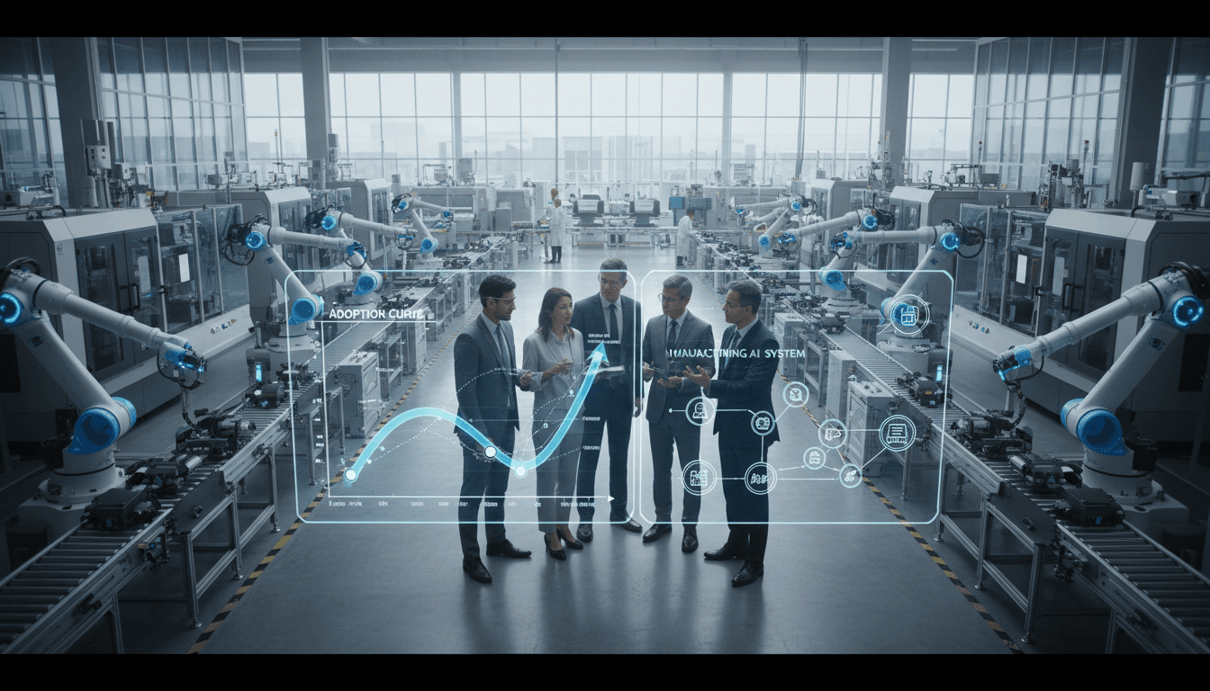 Adoption Curve S Curve Manufacturing AI
