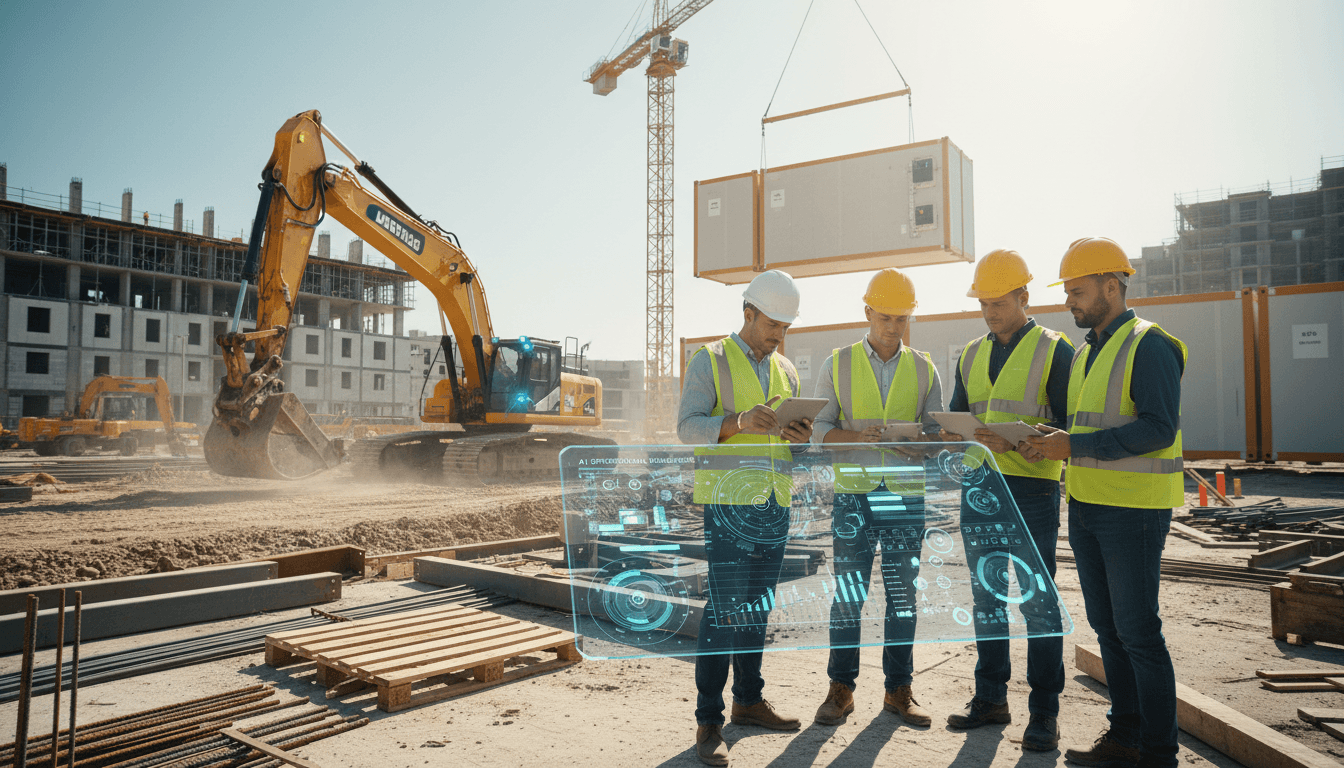 AI Construction Strategy Canvas