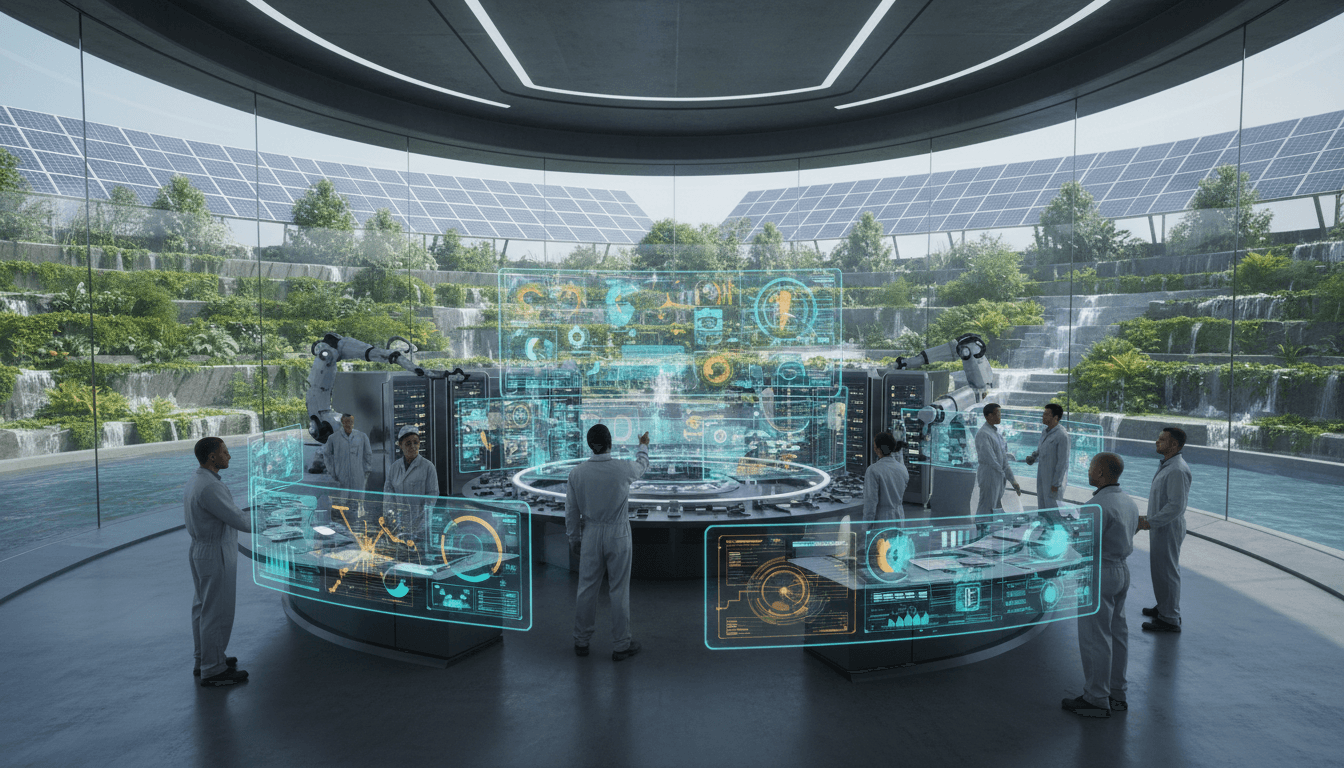 AI Driven Lightout Power Plants