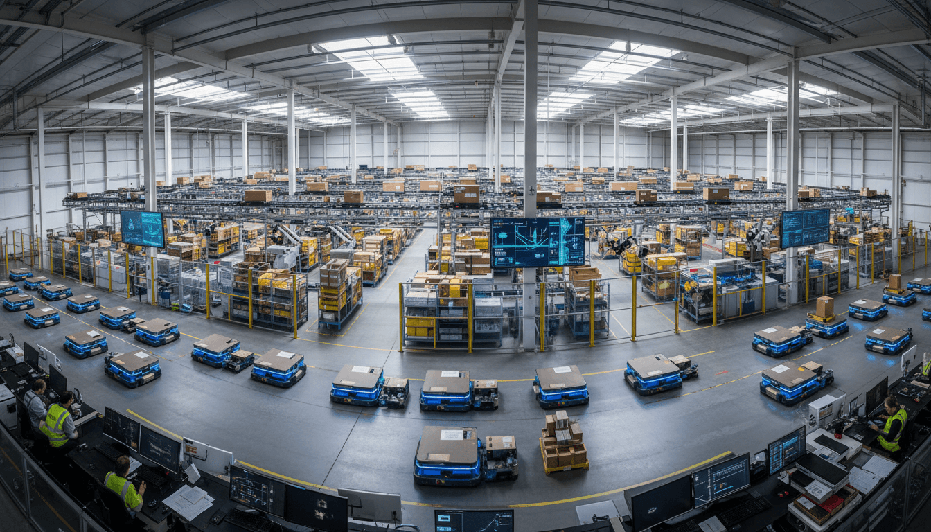 AI Ecom Innovation Autonomous Warehouses