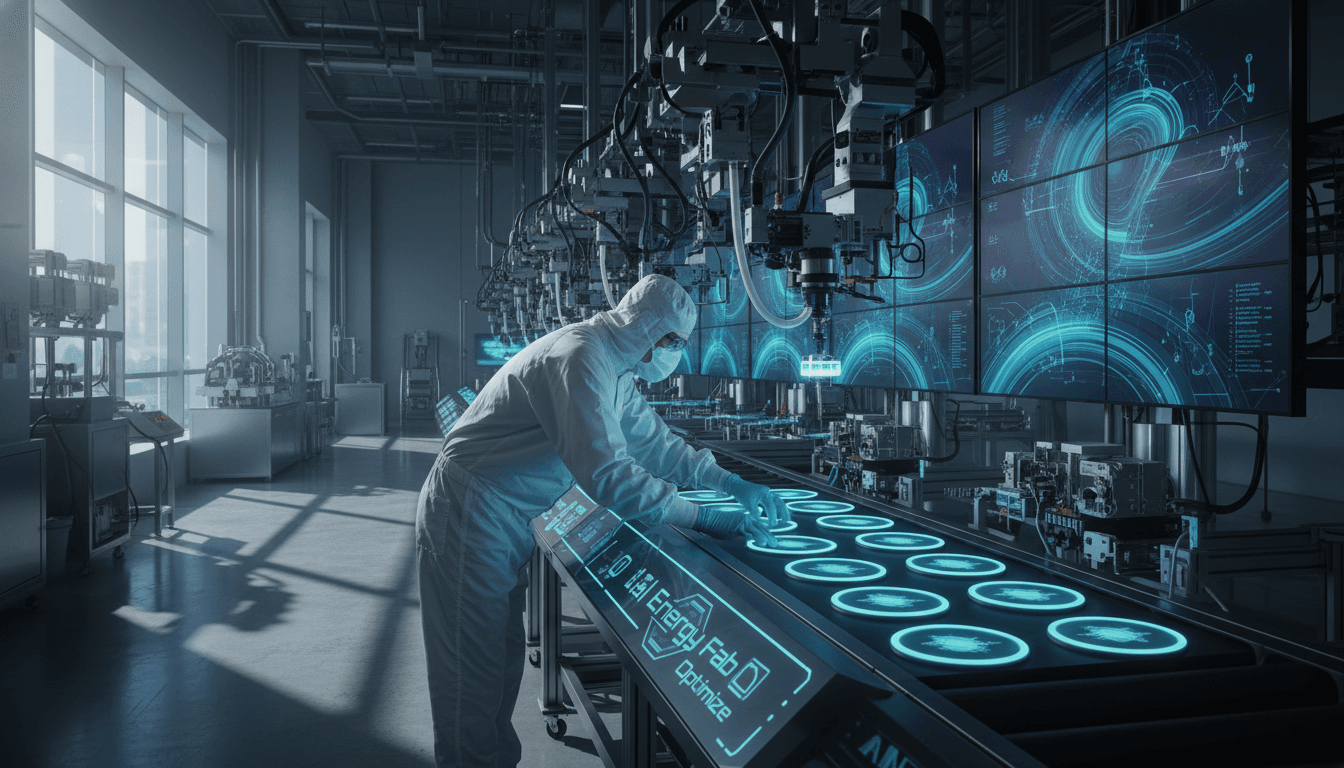 AI Energy Fab Wafer Optimize