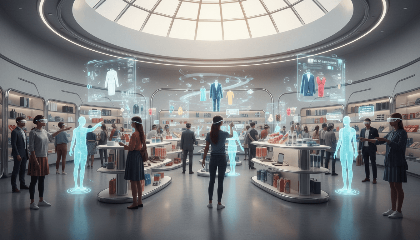 AI Future Human Augmented Shopping
