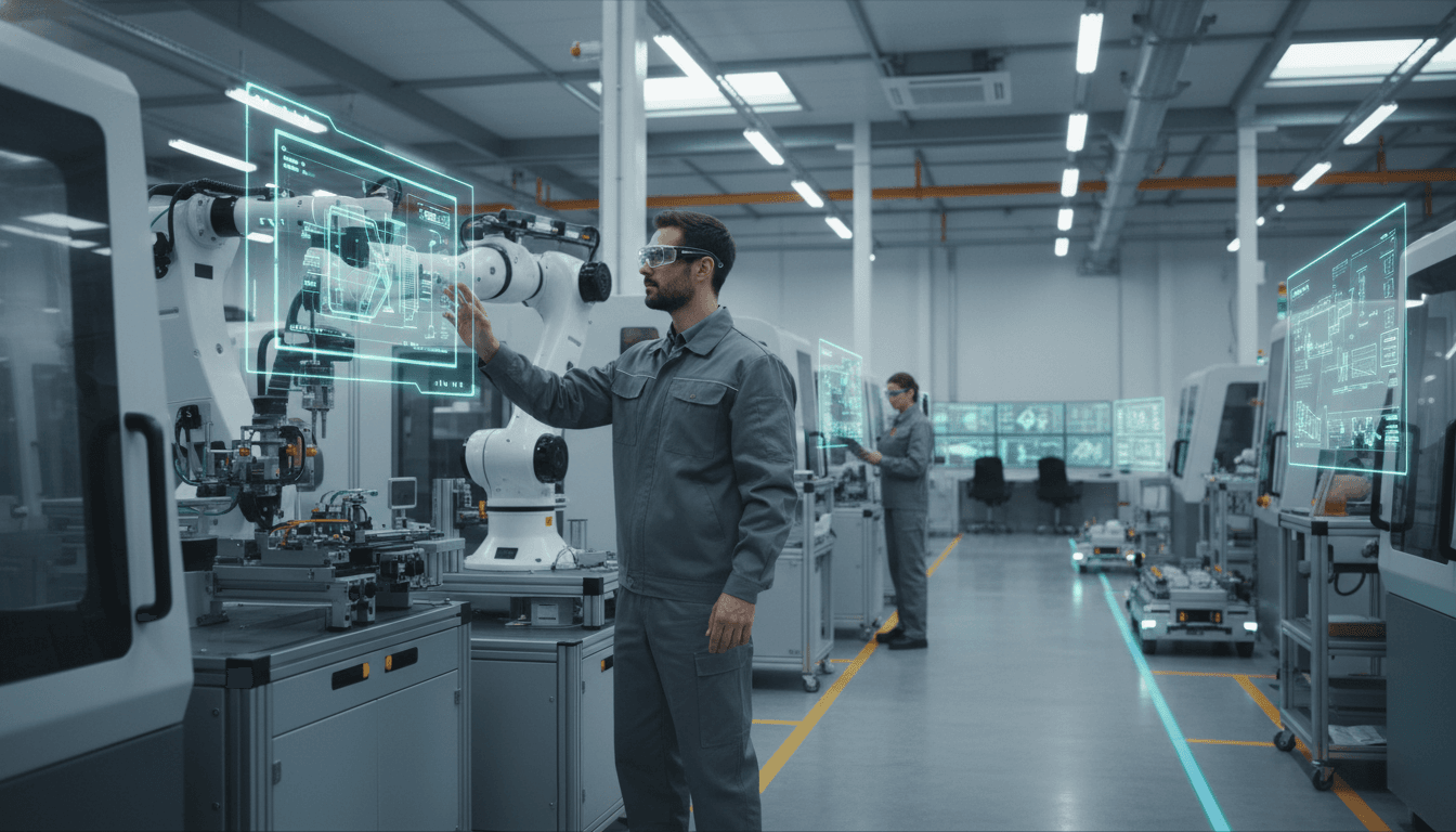 AI Future Manufacturing Human Augmented