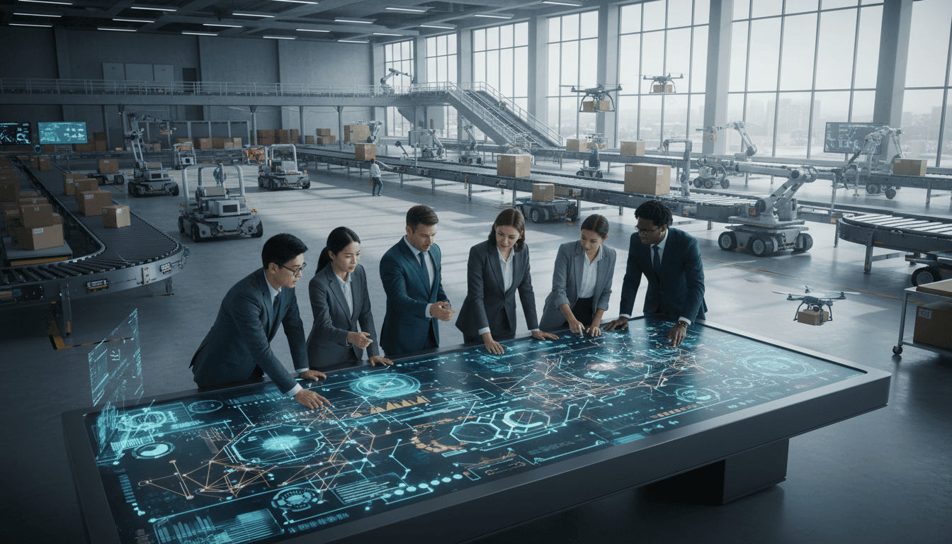 AI Hub Optimization Logistics