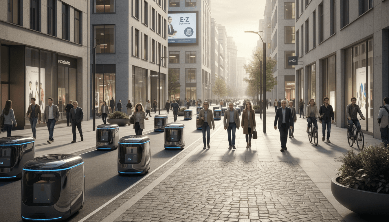 AI Innovation Autonomous Delivery Fleets