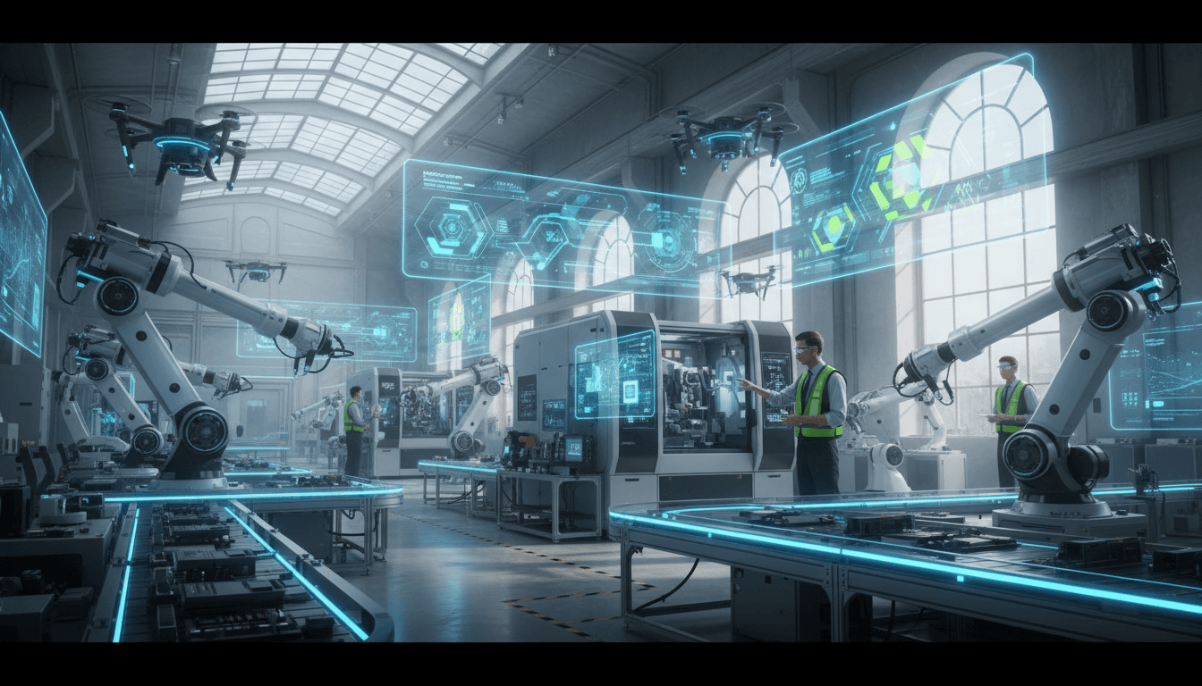 AI Manufacturing Future 2030 Vision