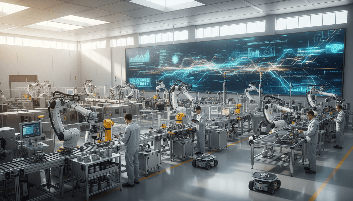 AI Manufacturing Strategy Canvas