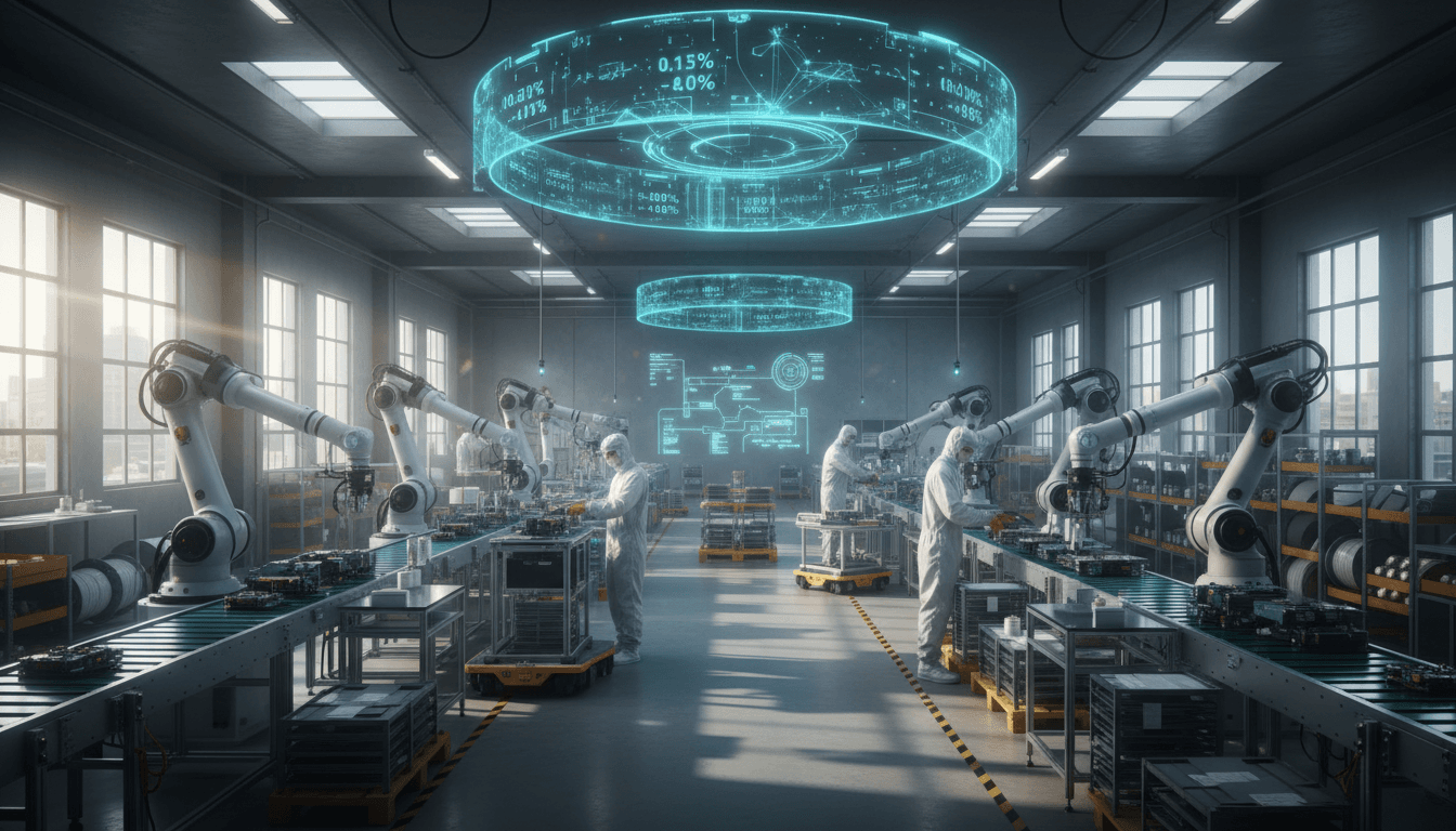 AI Manufacturing Vision Entangled Supply