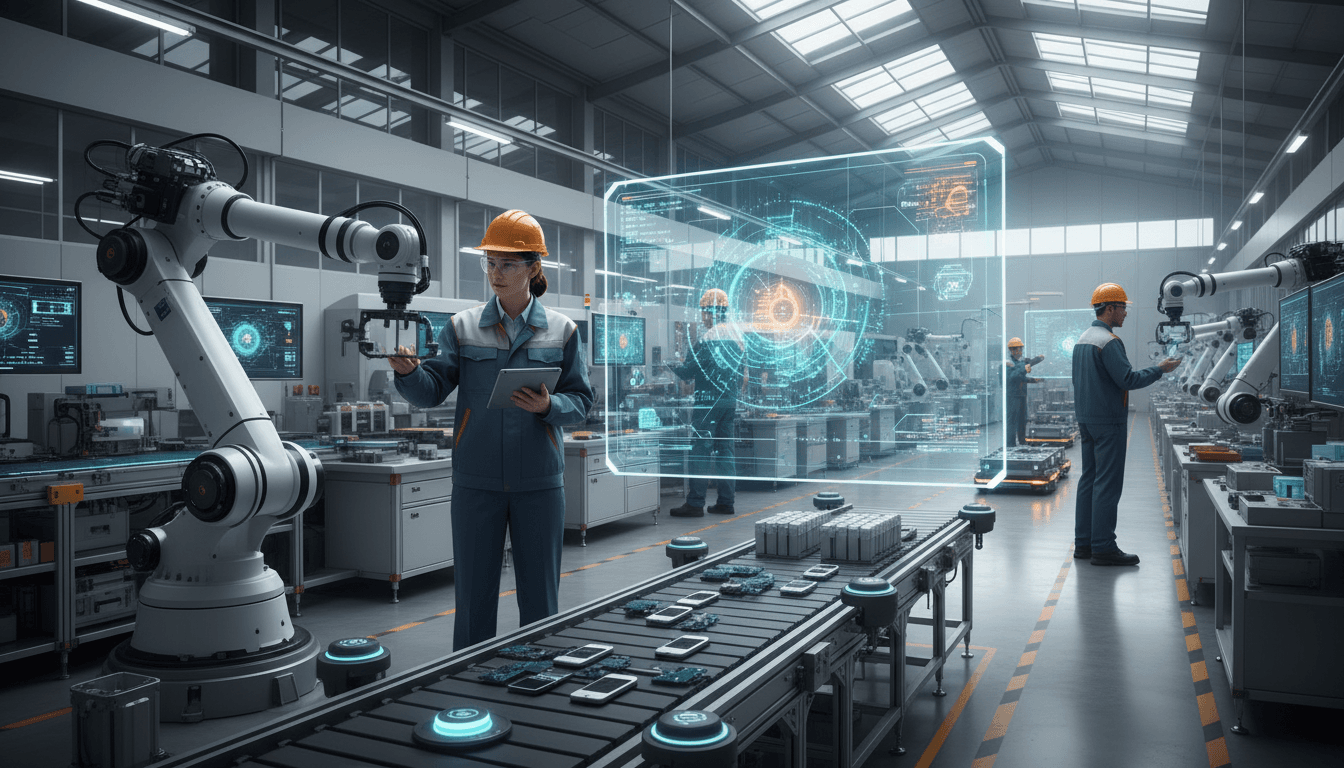 AI Maturity Levels Factory Progression