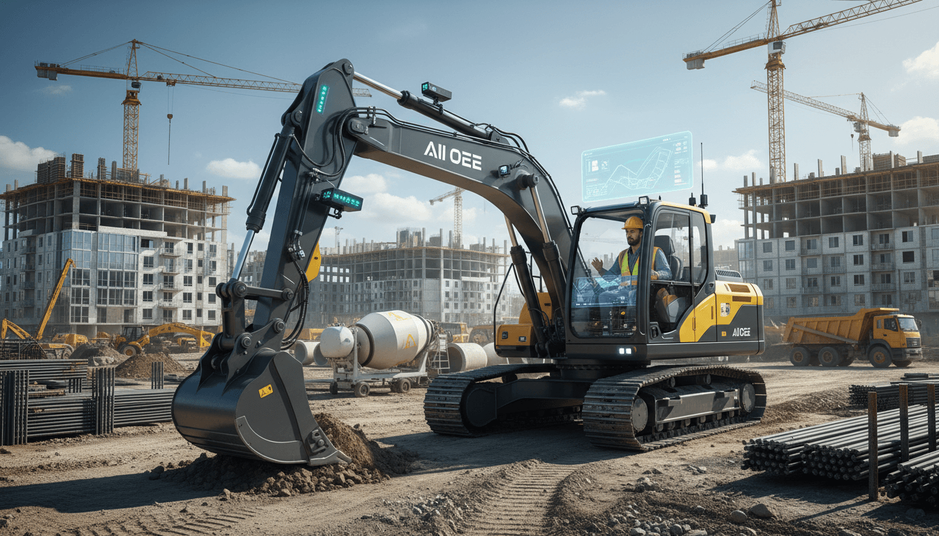 AI OEE Construction Equipment