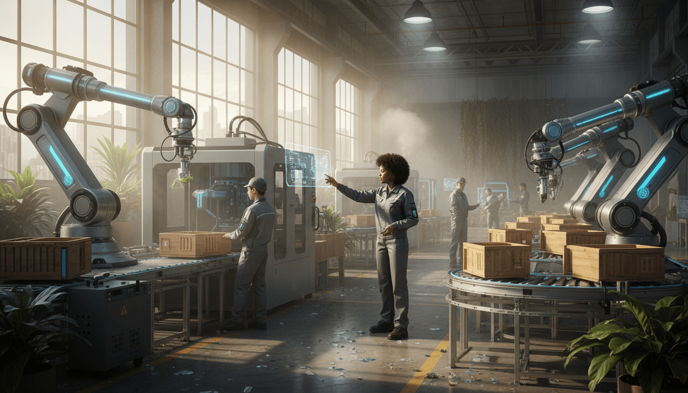 AI Roadmap Manufacturing Sustainability
