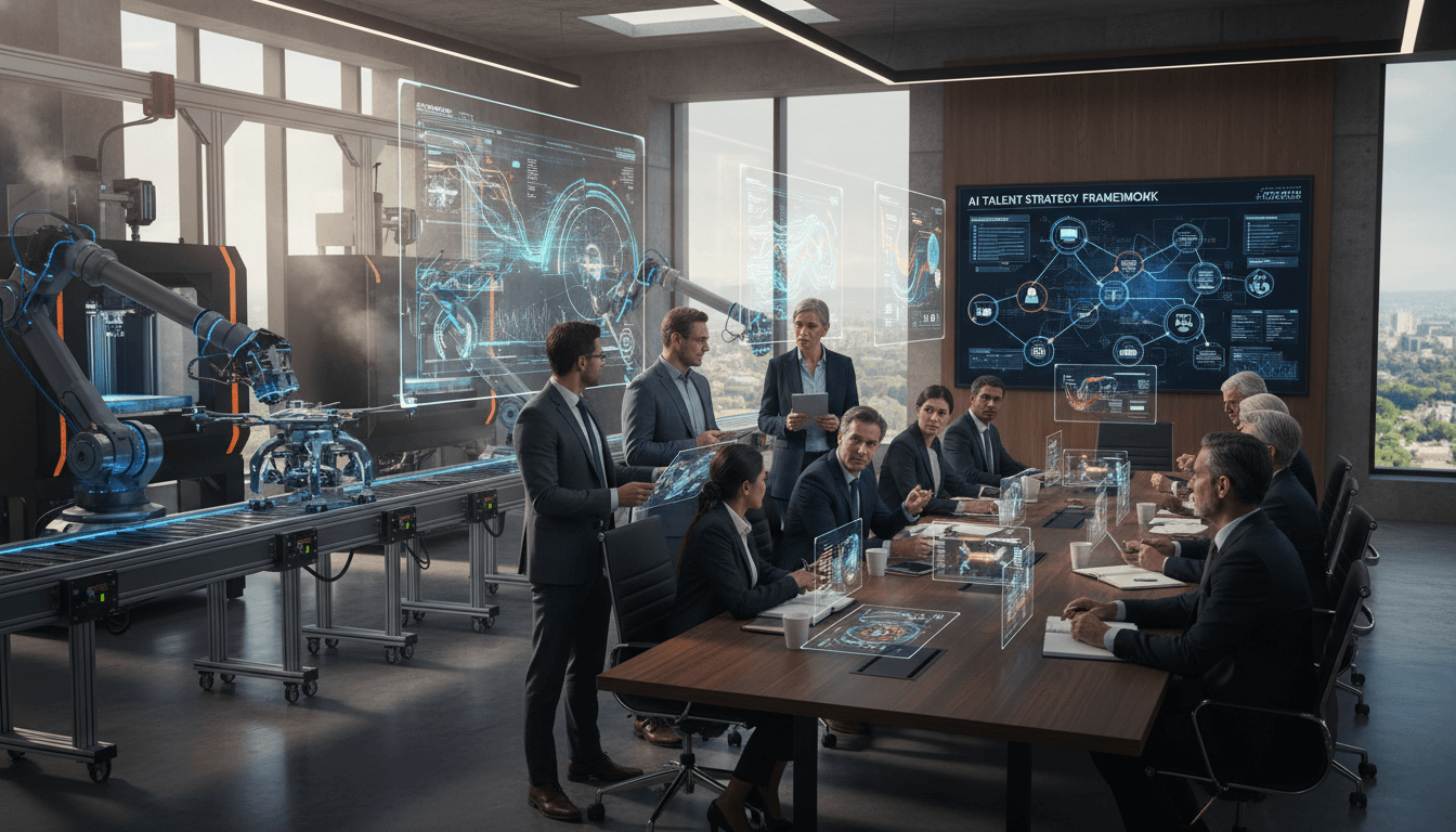 AI Talent Strategy Manufacturing Leaders