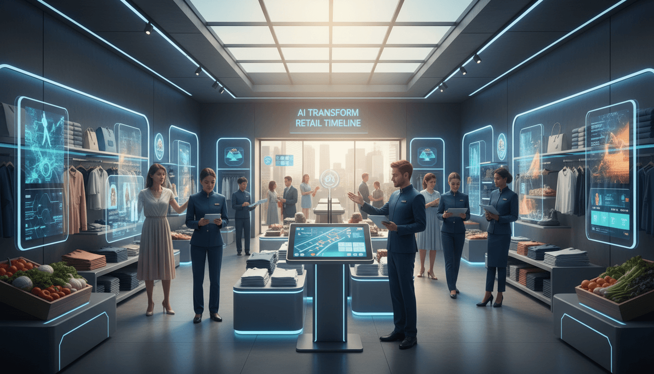 AI Transform Retail Timeline