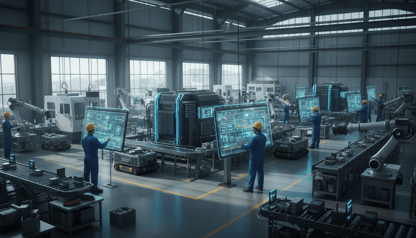AI Transformation Phases Manufacturing