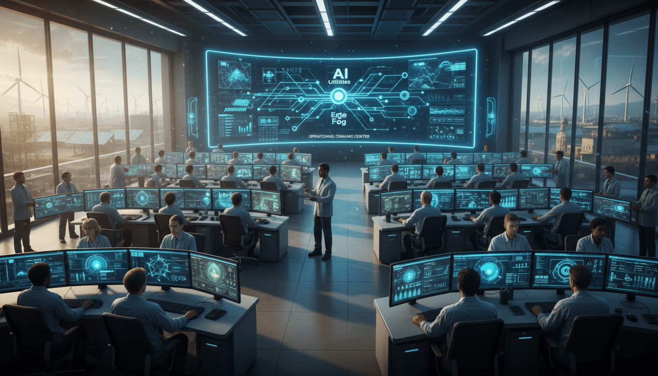 AI Utilities Innovation Edge Fog