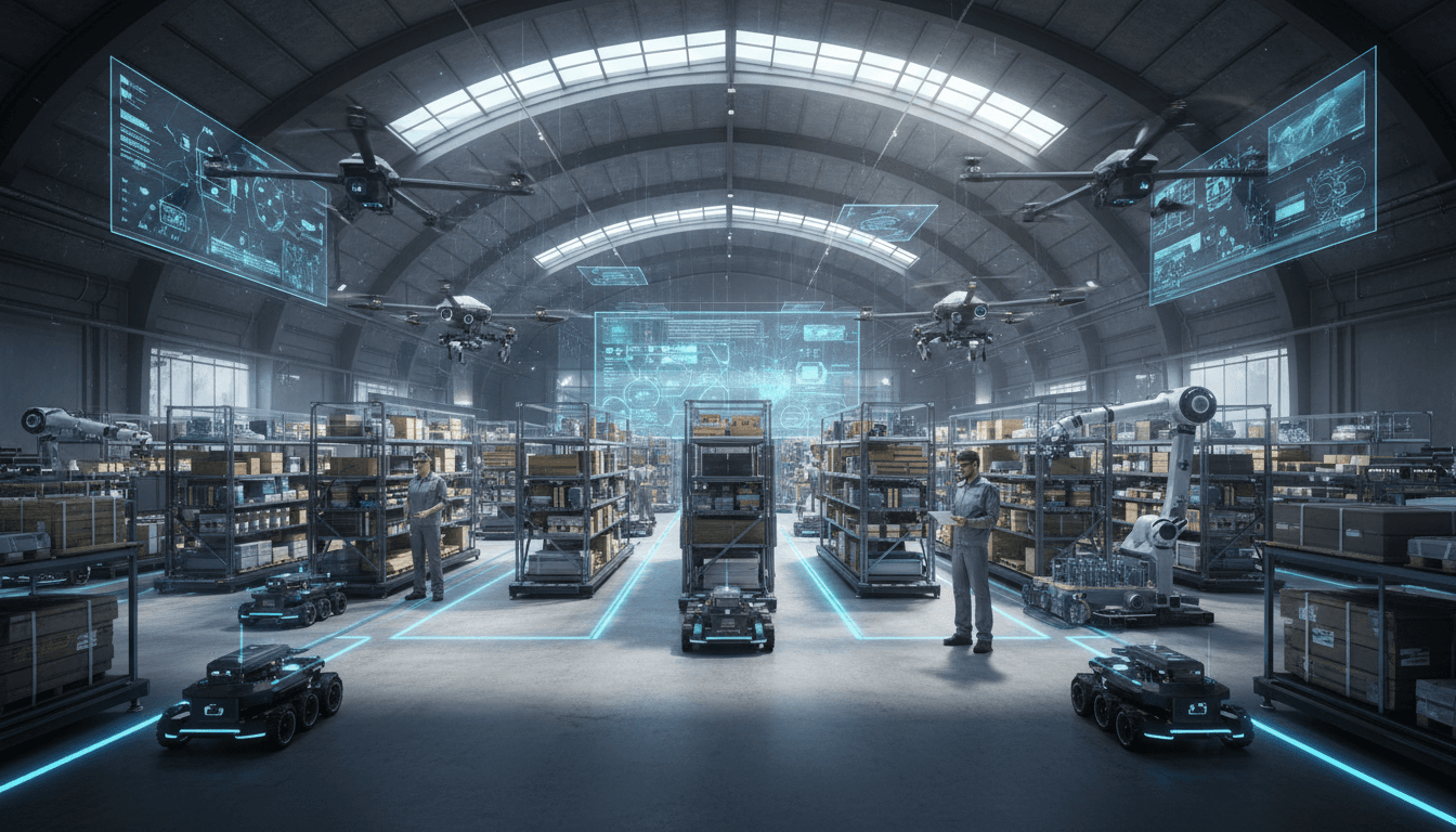 AI Vision Self Evolving Warehouses