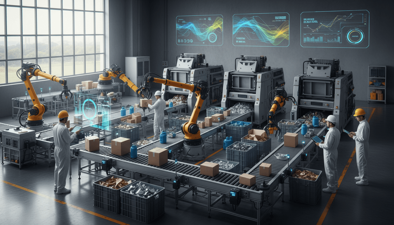 AI Waste Reduction Factory Floor