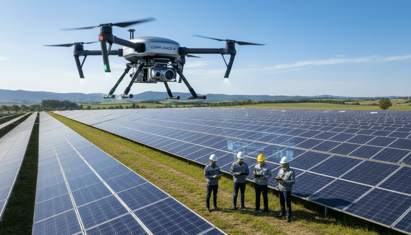 Compliance AI Autonomous Drones Lines