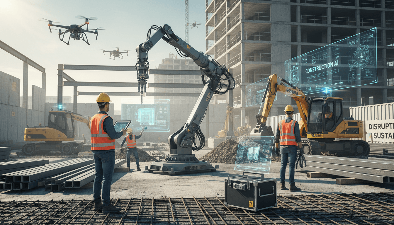 Construction AI Disruptive Sustain