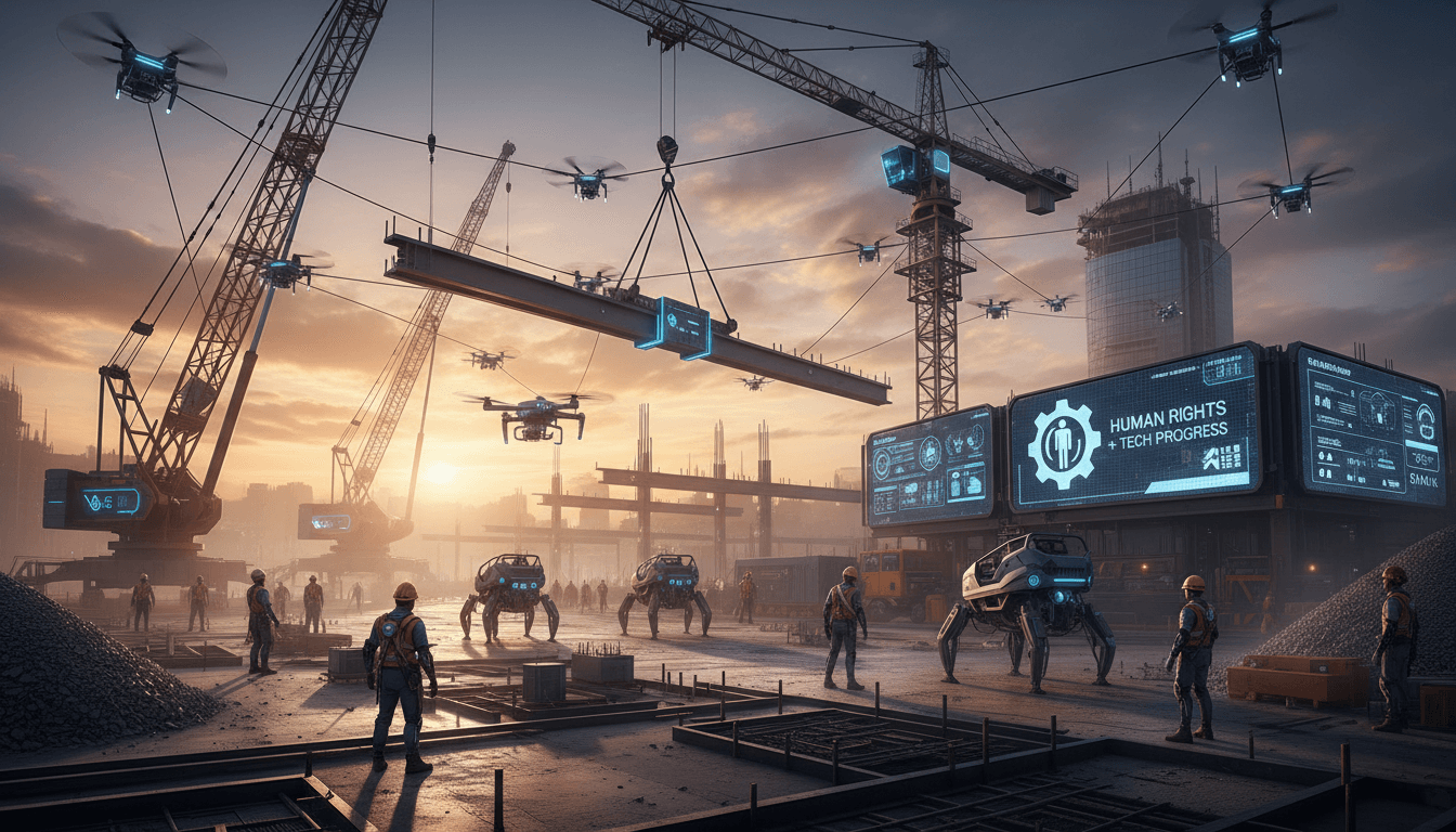 Construction AI Human Rights Gov
