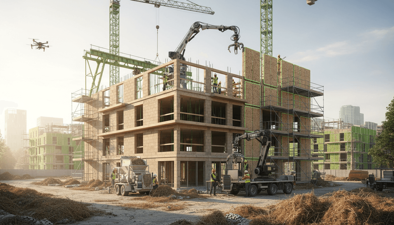 Construction AI Innovation Bio Materials