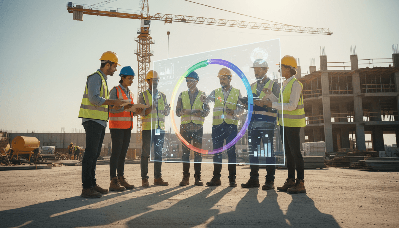 Construction AI Maturity Wheel