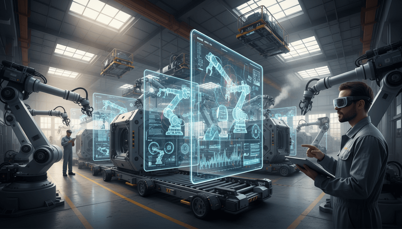Digital Twin Disruptions Factory AI