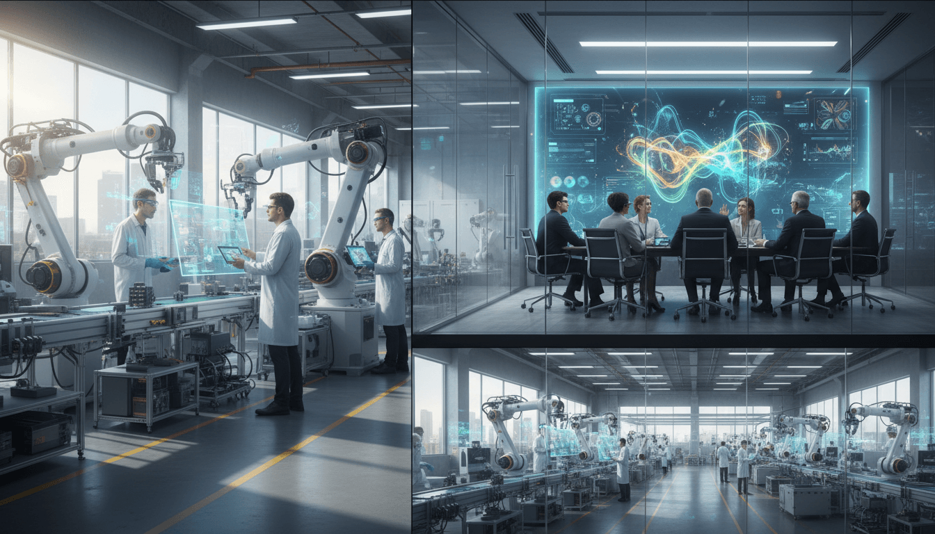 Disruptions AI Manufacturing Workforce