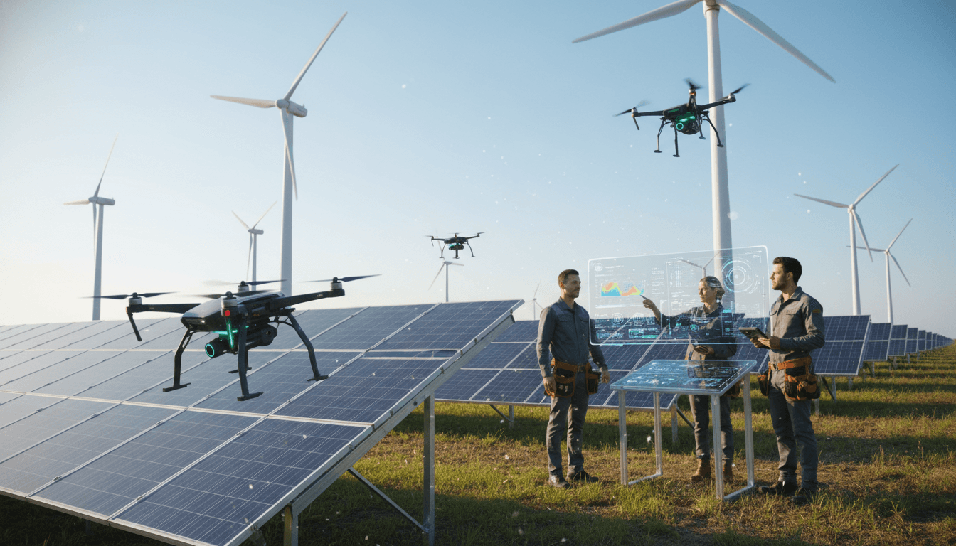 Disruptive AI Human Drone Lines