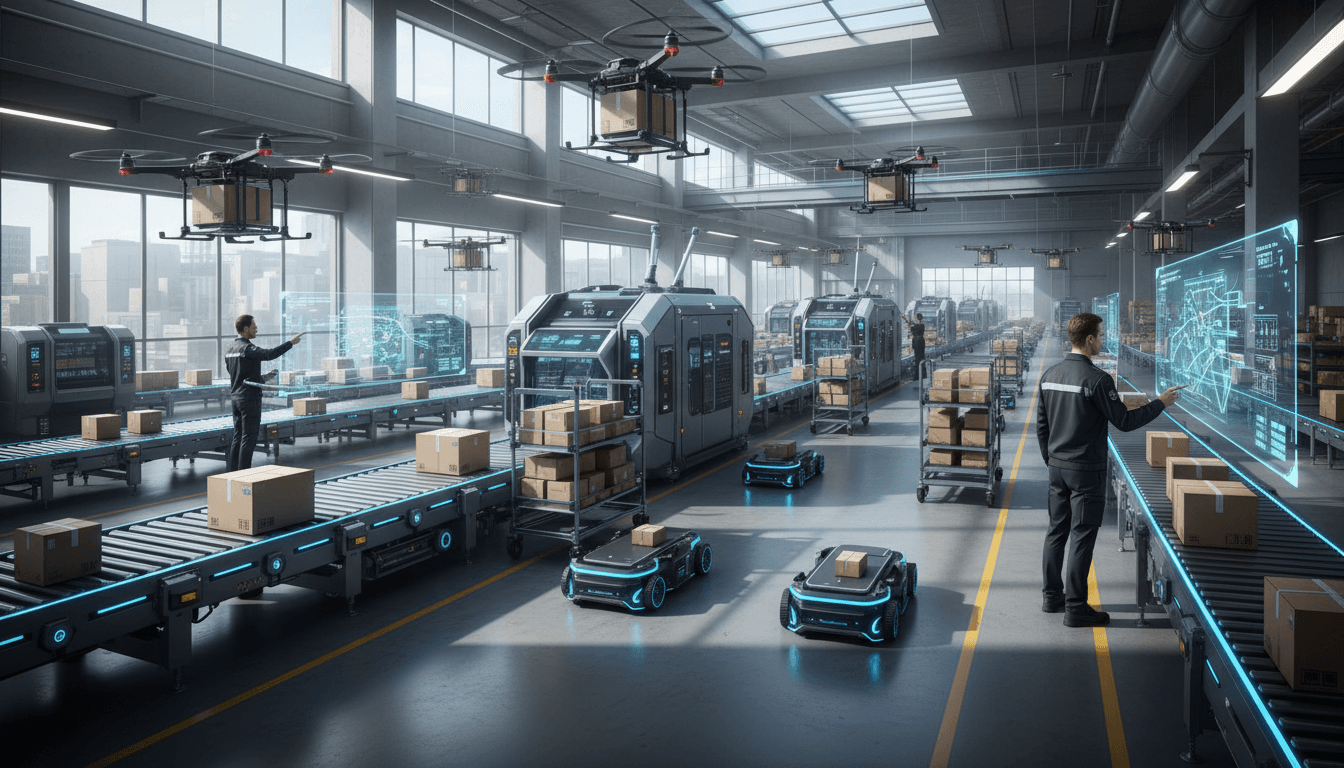 Disruptive AI Predictive Logistics