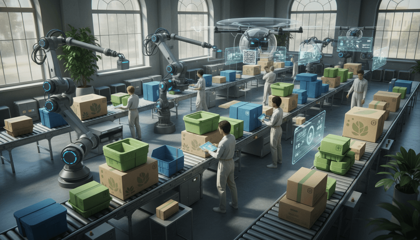 Ecommerce AI Innovation Bio Packaging