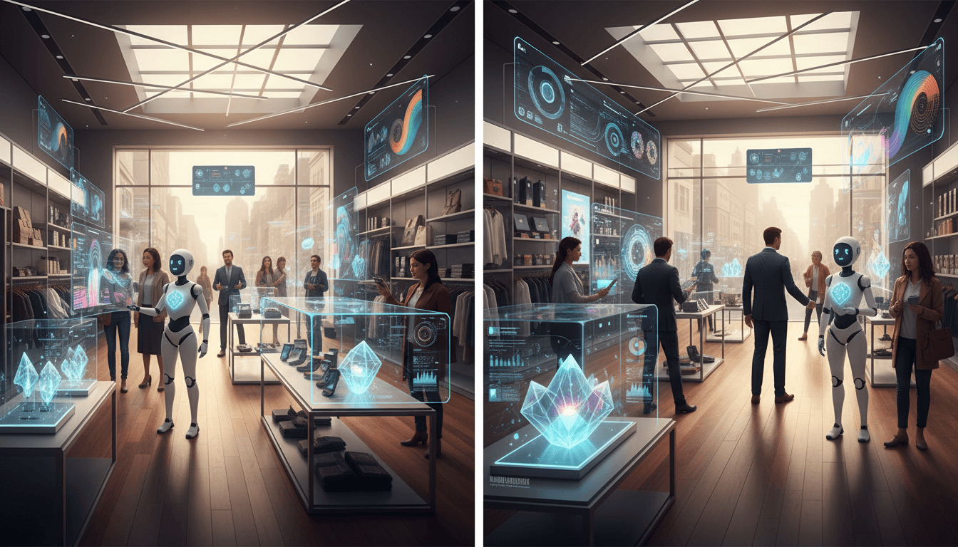 Ecommerce Visionary AI Time Crystals