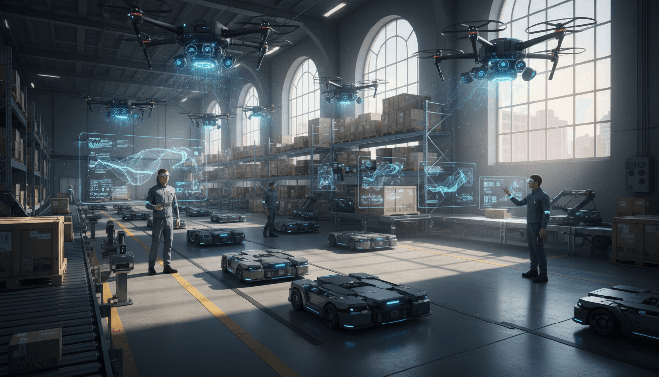 Future AI Autonomous Freight Nets