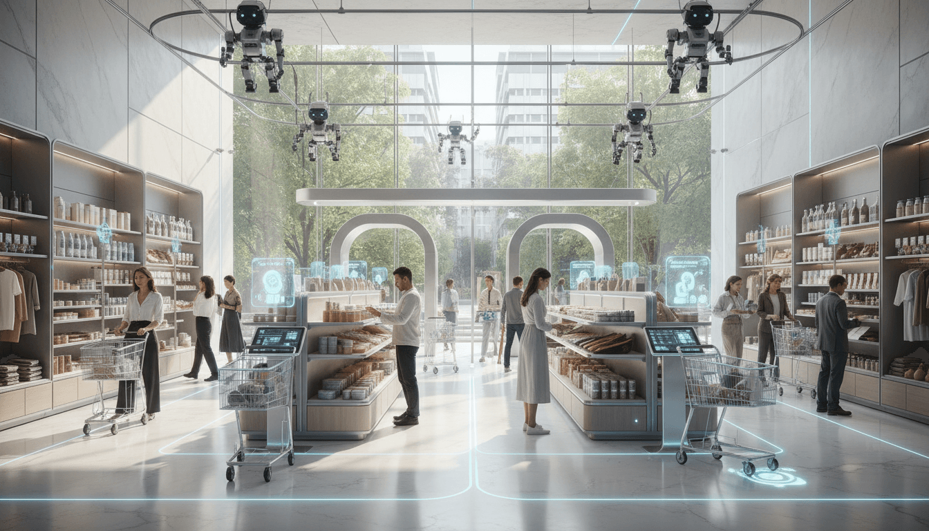 Future AI Autonomous Stores