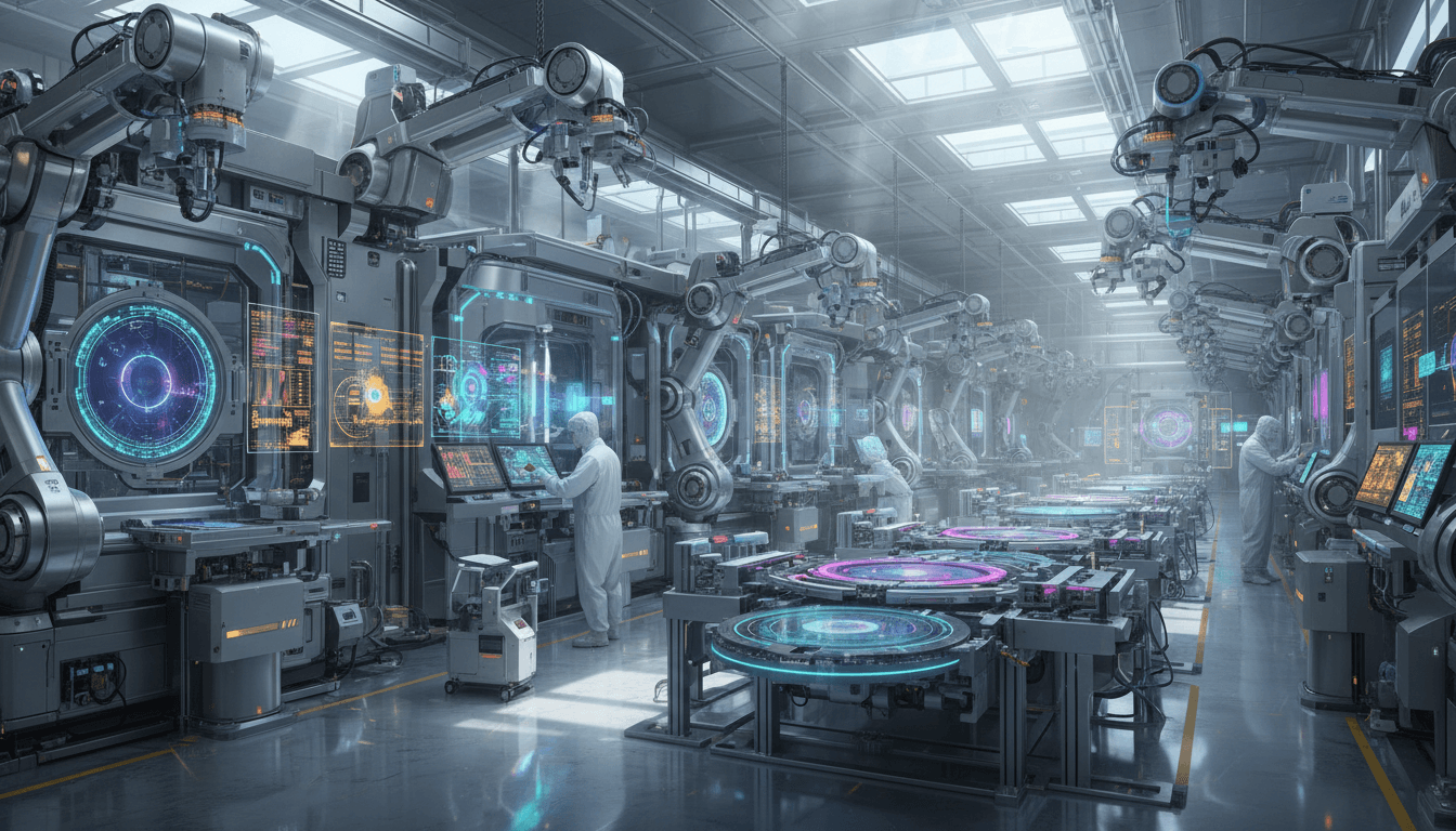 Future AI Autonomous Wafer Plants