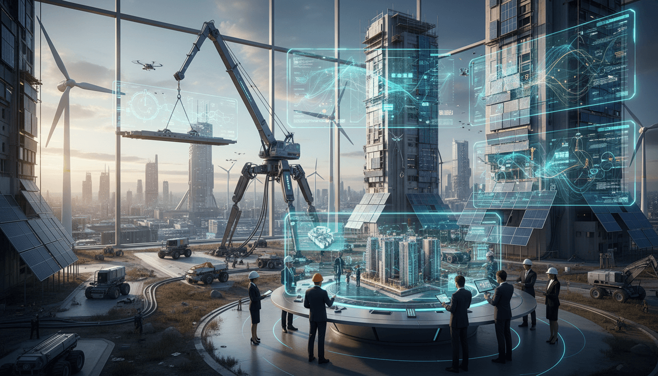 Future AI Construction Energy Autonomy