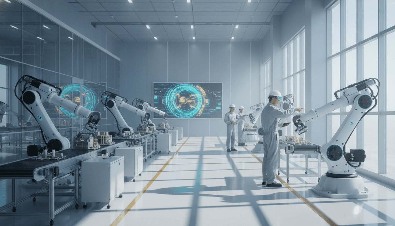 Future AI Manufacturing Autonomous Plants