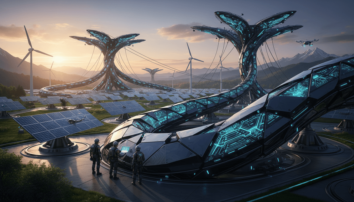 Future AI Morphic Materials Power