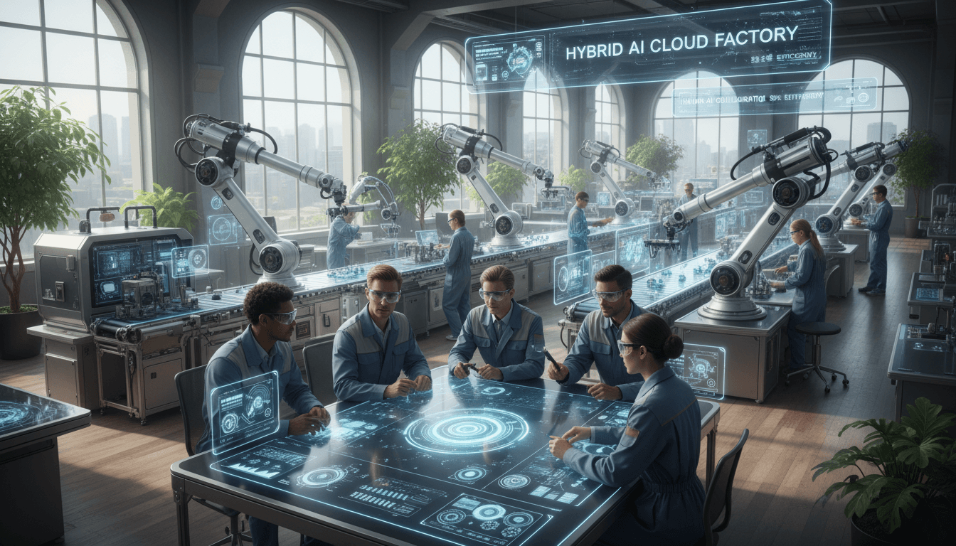 Hybrid AI Cloud Factory Strategies