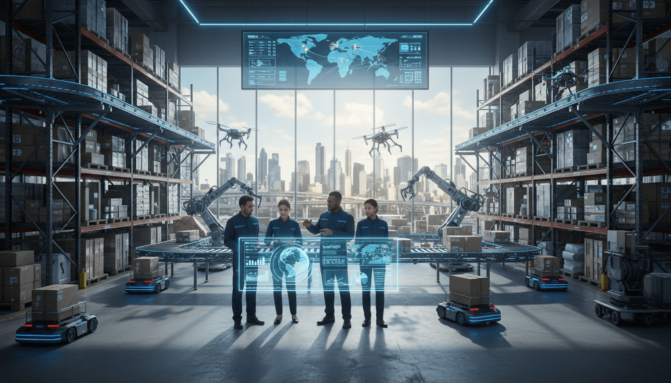 Hybrid Cloud AI Logistics
