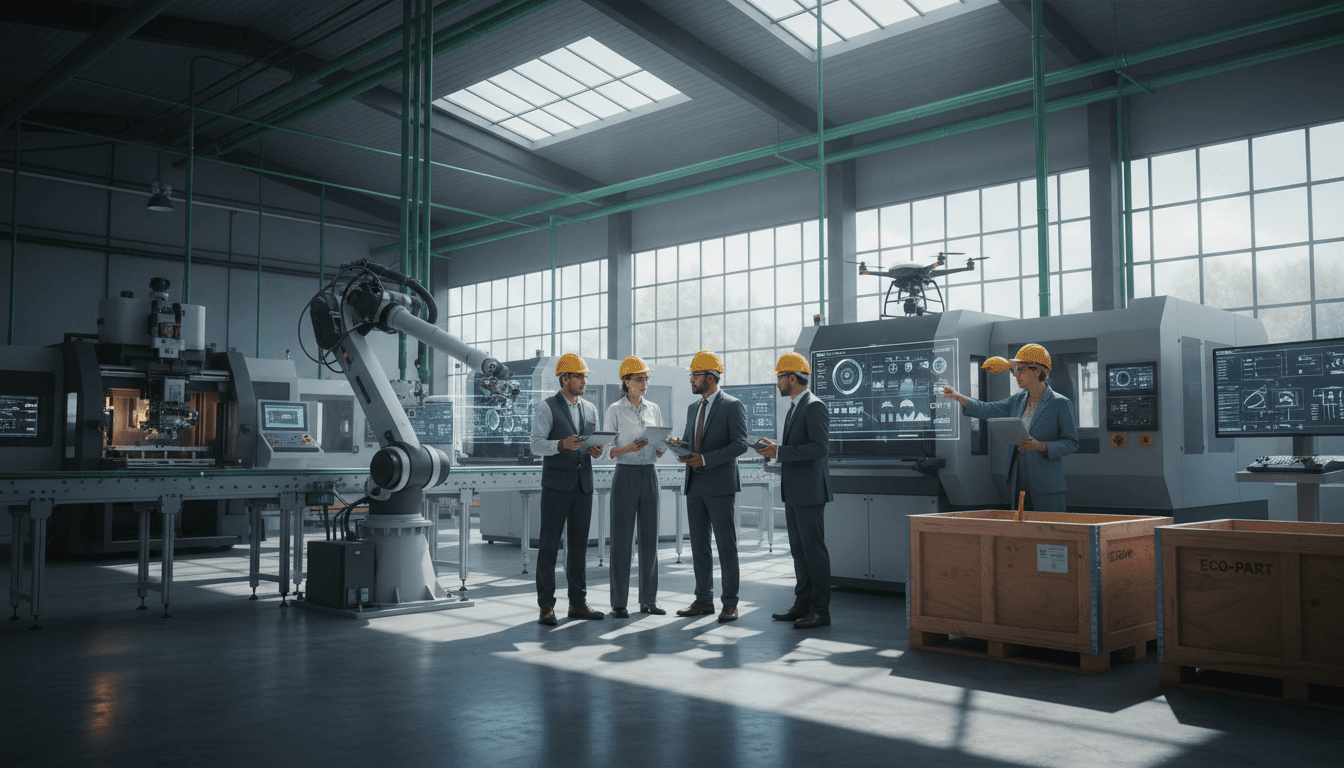 Leadership AI Sustainability Manufacturing