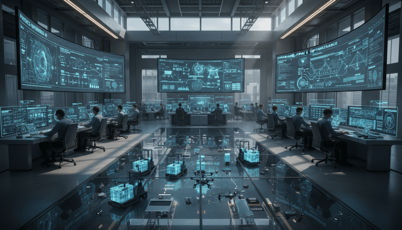 Logistics AI Innovation Physics Informed