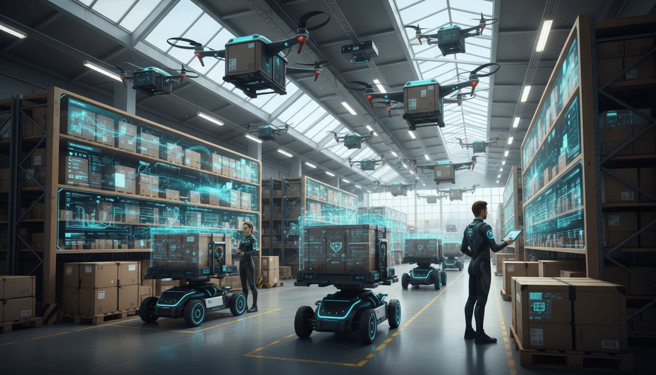 Logistics Future AI Bio Digital