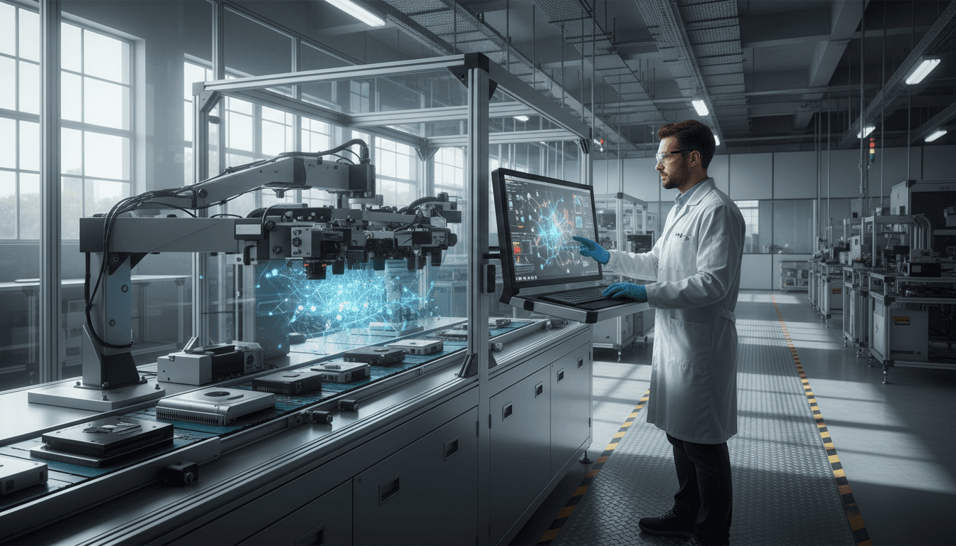 Machine Learning Defect Detection Setup