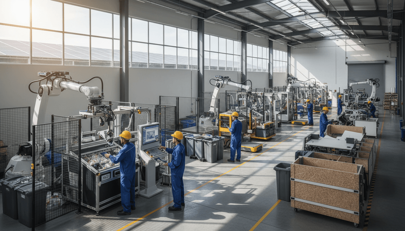 Manufacturing AI Disruptive Sustainability