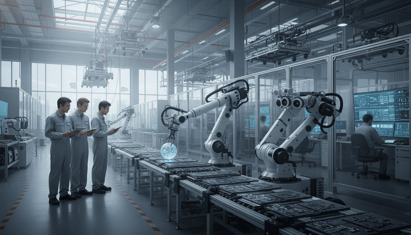 Manufacturing AI Future Plug Learn Machines