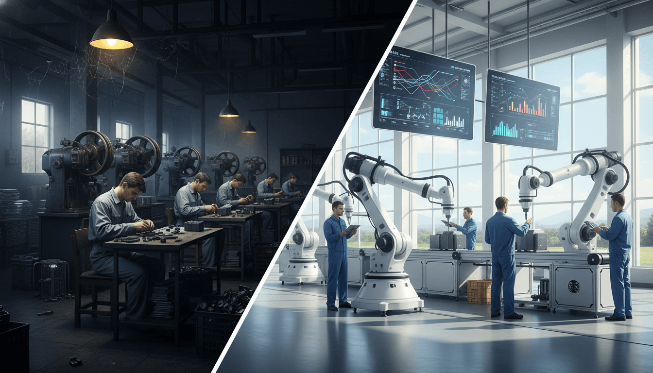 Manufacturing AI Lagging Vs Leading