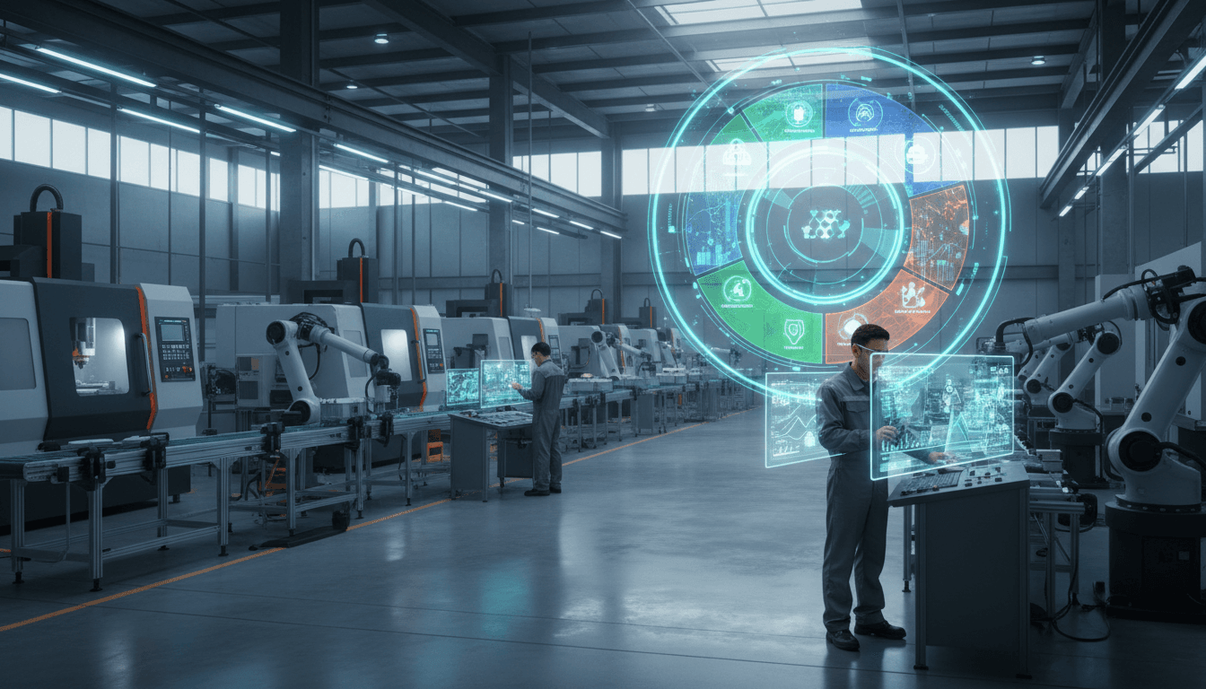 Manufacturing AI Maturity Wheel