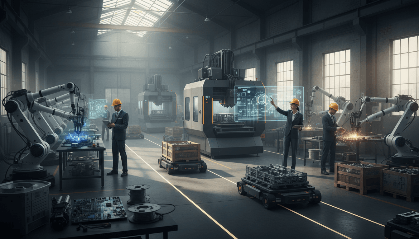 Manufacturing AI Transformation Stages