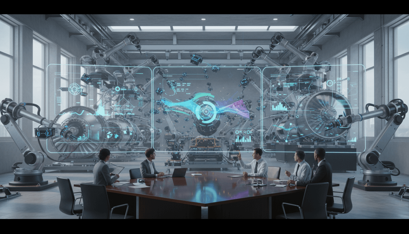 Manufacturing Disruptions AI Swarms